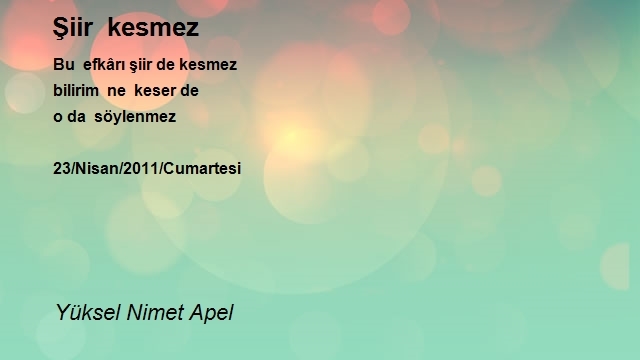 Yüksel Nimet Apel