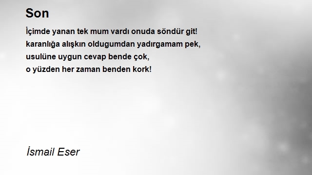 İsmail Eser