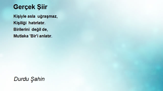 Durdu Şahin