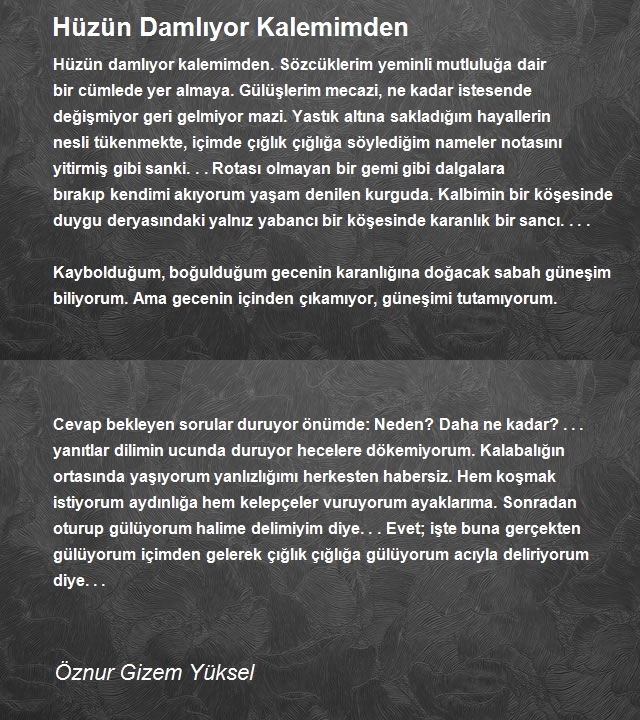 Öznur Gizem Yüksel