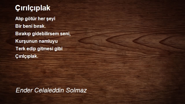 Ender Celaleddin Solmaz