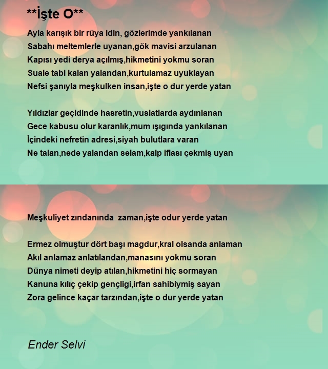 Ender Selvi