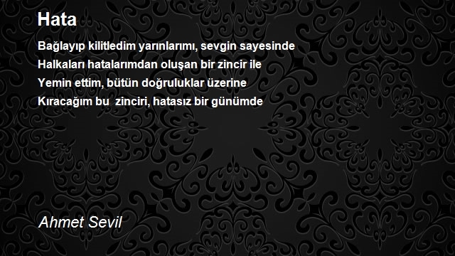 Ahmet Sevil