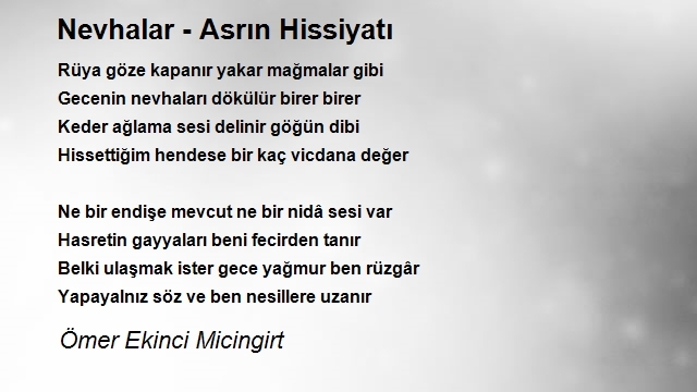 Ömer Ekinci Micingirt