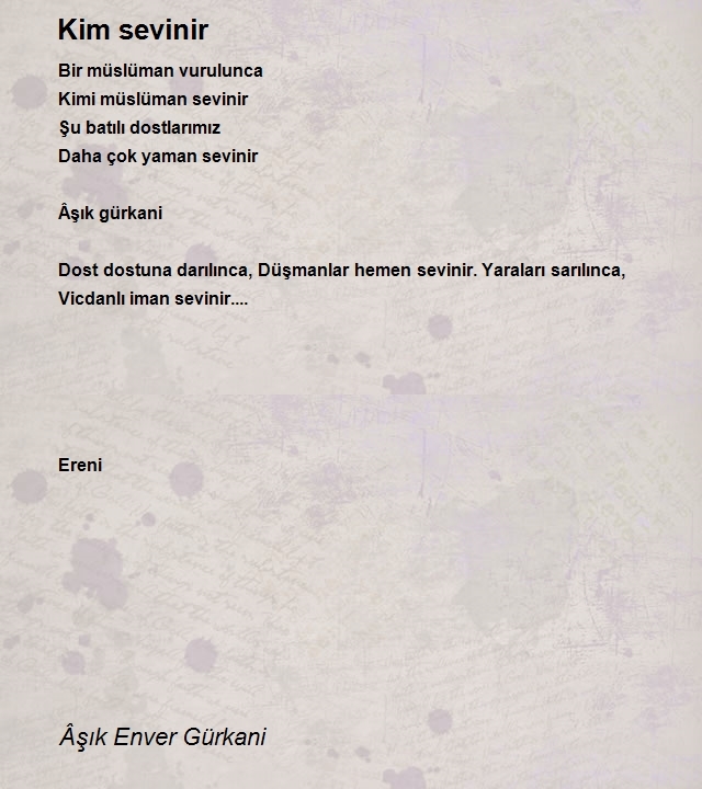 Âşık Enver Gürkani