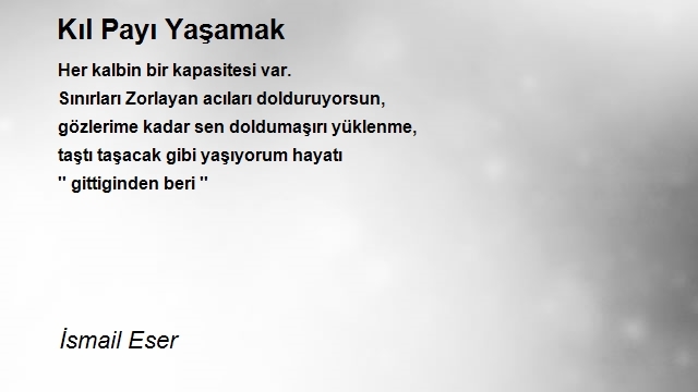 İsmail Eser