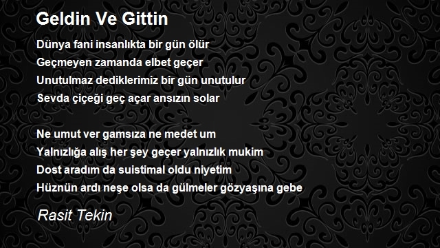 Rasit Tekin