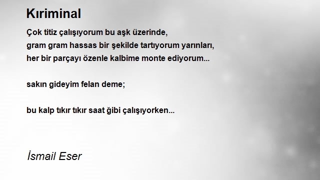 İsmail Eser