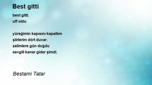 Bestami Tatar