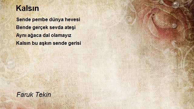 Faruk Tekin