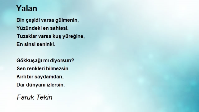 Faruk Tekin