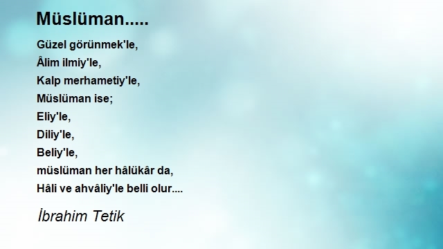 İbrahim Tetik