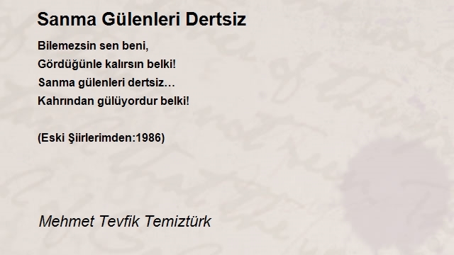 Mehmet Tevfik Temiztürk