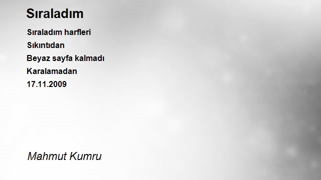 Mahmut Kumru