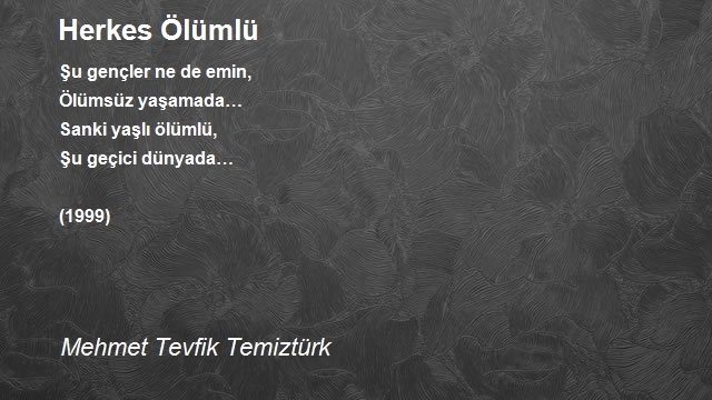 Mehmet Tevfik Temiztürk