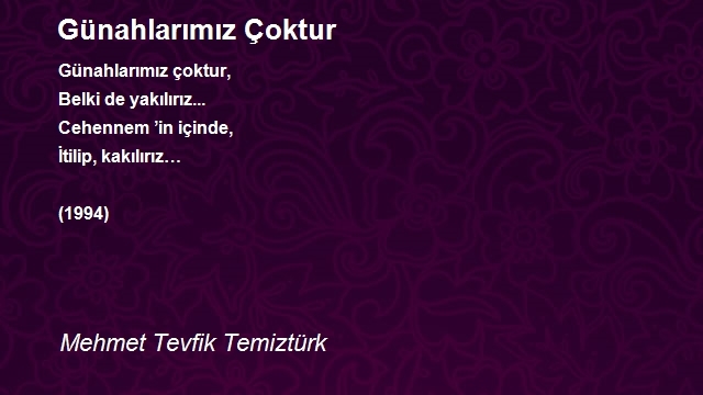 Mehmet Tevfik Temiztürk