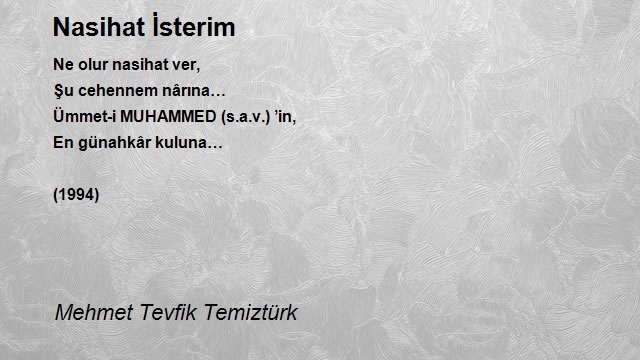 Mehmet Tevfik Temiztürk