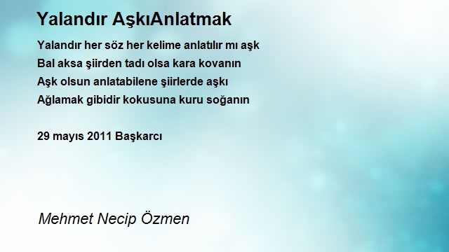 Mehmet Necip Özmen