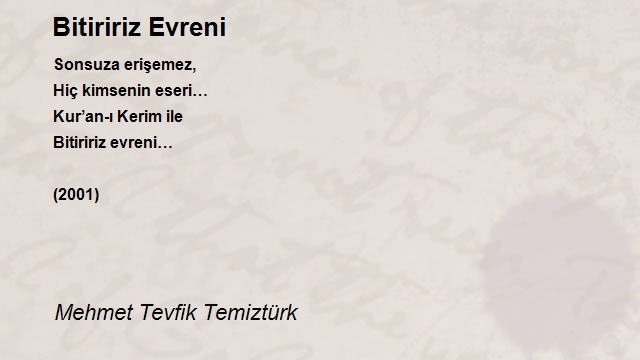 Mehmet Tevfik Temiztürk