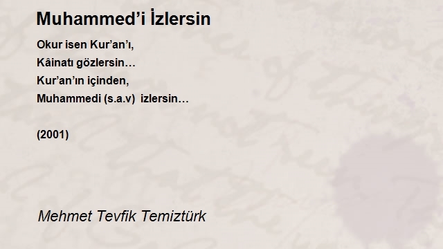 Mehmet Tevfik Temiztürk