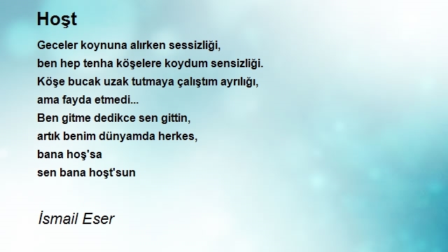 İsmail Eser