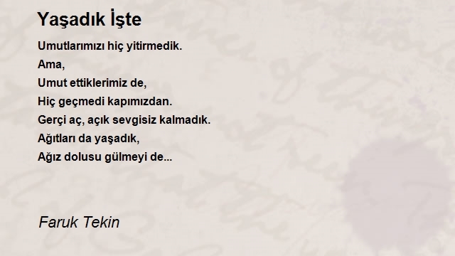 Faruk Tekin