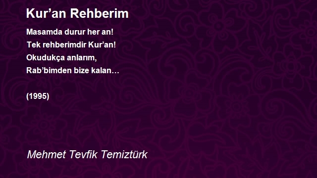 Mehmet Tevfik Temiztürk