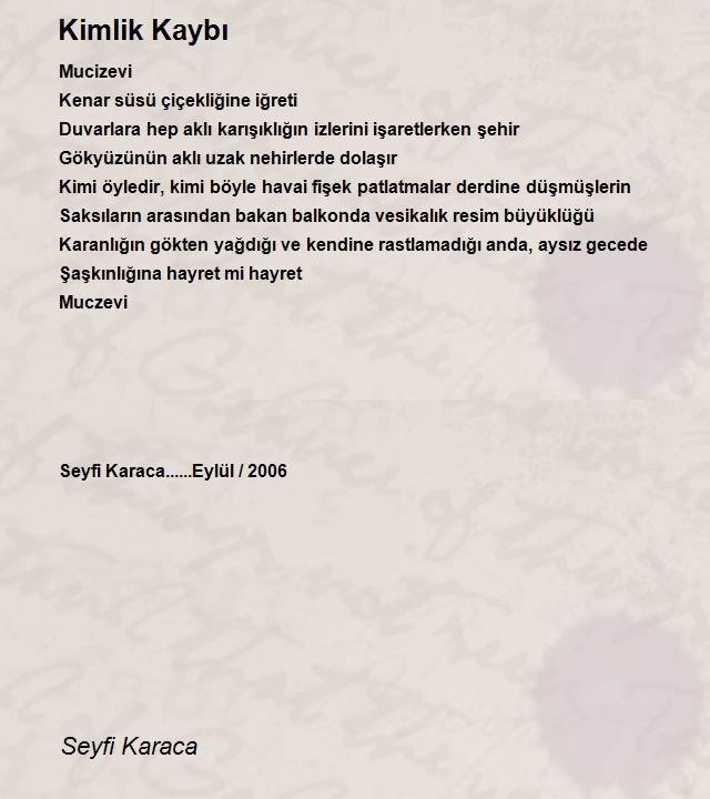 Seyfi Karaca