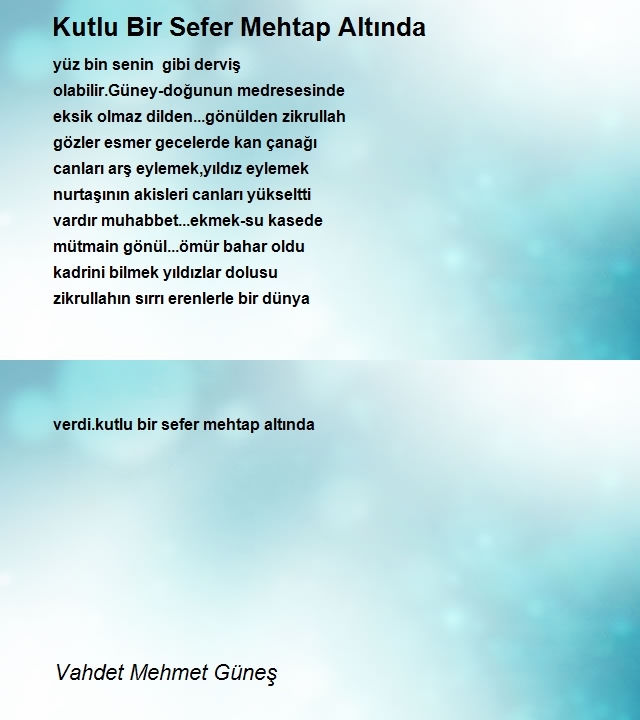 Vahdet Mehmet Güneş