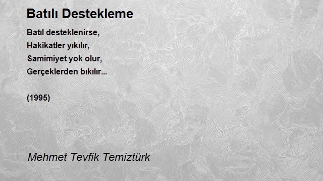 Mehmet Tevfik Temiztürk