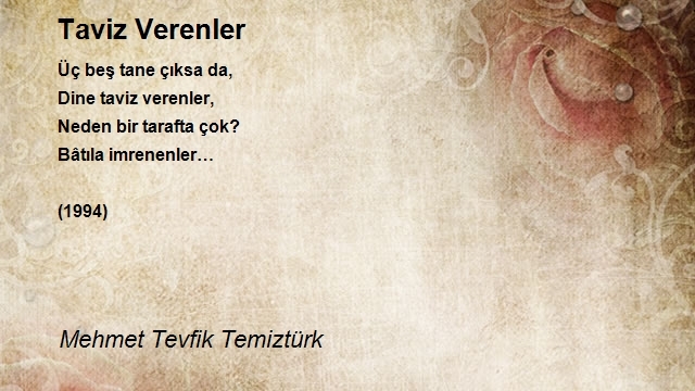 Mehmet Tevfik Temiztürk