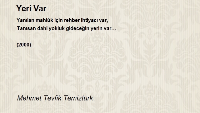 Mehmet Tevfik Temiztürk