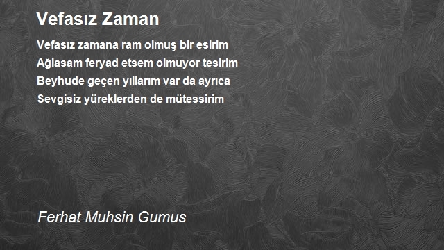 Ferhat Muhsin Gumus