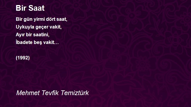 Mehmet Tevfik Temiztürk