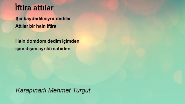 Karapınarlı Mehmet Turgut