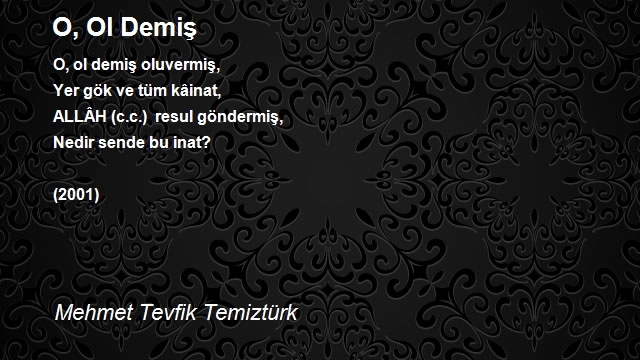 Mehmet Tevfik Temiztürk