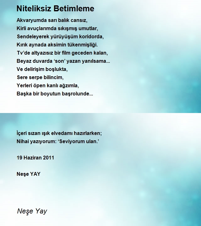 Neşe Yay