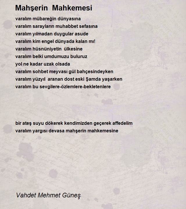 Vahdet Mehmet Güneş