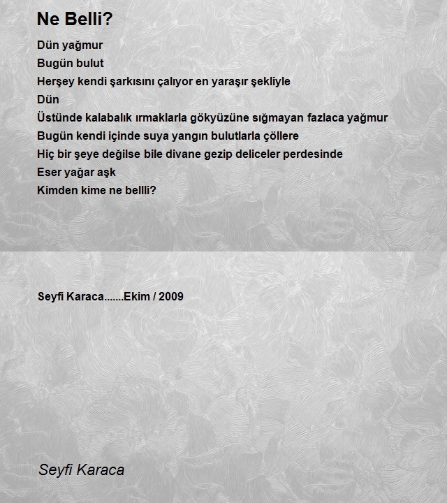 Seyfi Karaca