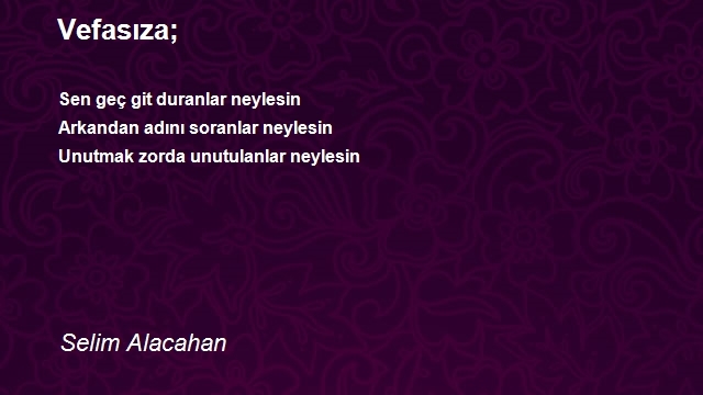 Selim Alacahan