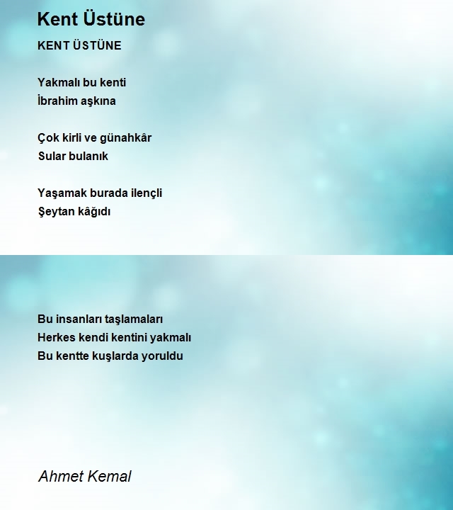 Ahmet Kemal