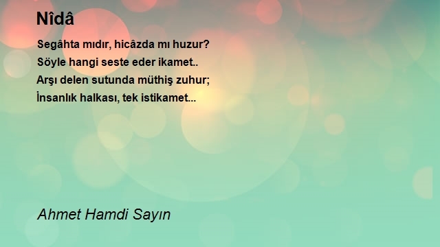 Ahmet Hamdi Sayın