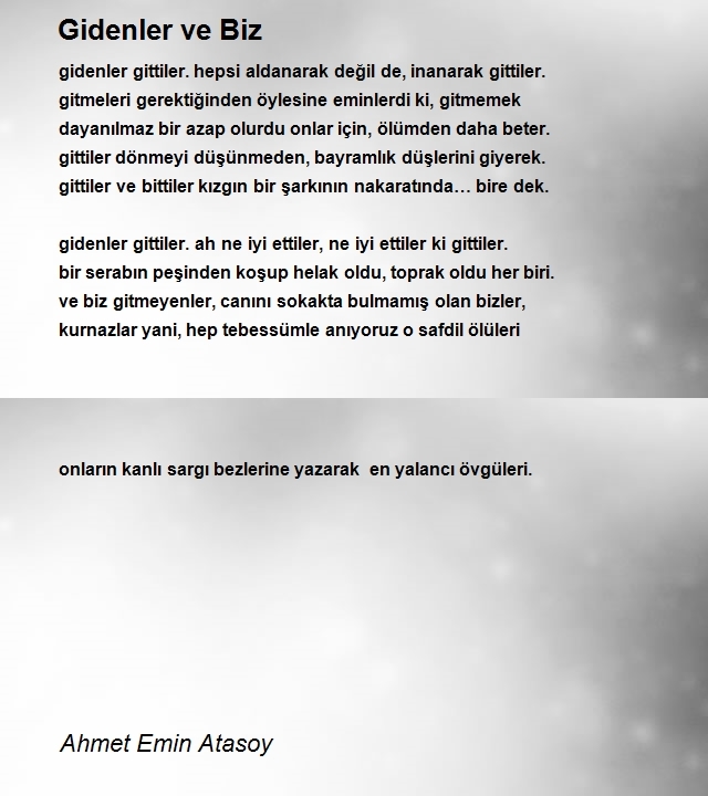 Ahmet Emin Atasoy