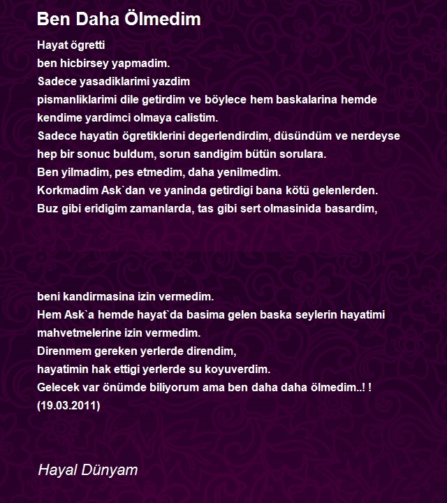 Hayal Dünyam