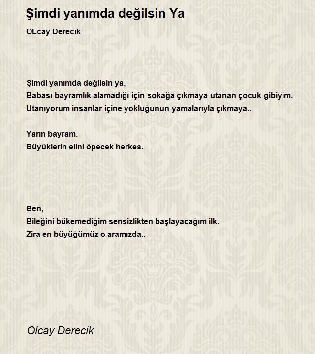 Olcay Derecik