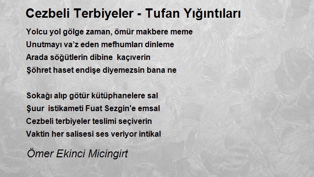 Ömer Ekinci Micingirt