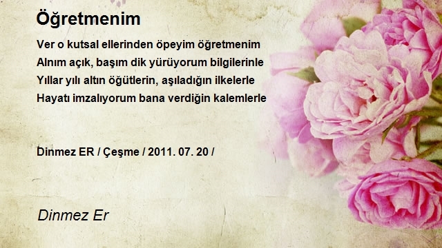 Dinmez Er