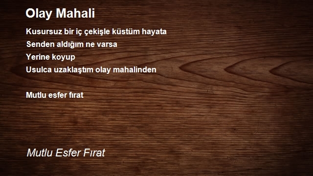 Mutlu Esfer Fırat