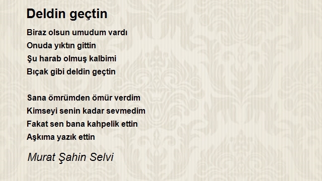 Murat Şahin Selvi 