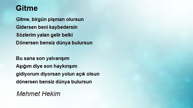 Mehmet Hekim